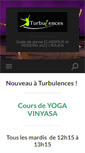 Mobile Screenshot of ecolededanseturbulences.fr